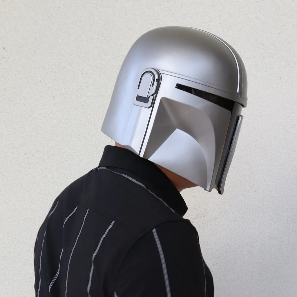 Star Wars Mandalorian PVC Helmet Mask Adult Cosplay Anime Halloween Party Prop Unisex Western Animation Model