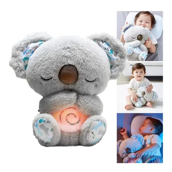Breathing Koala Plush Toy - Soothing Sleep Aid for Babies